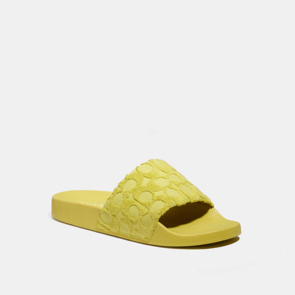 coach terry cloth sandals