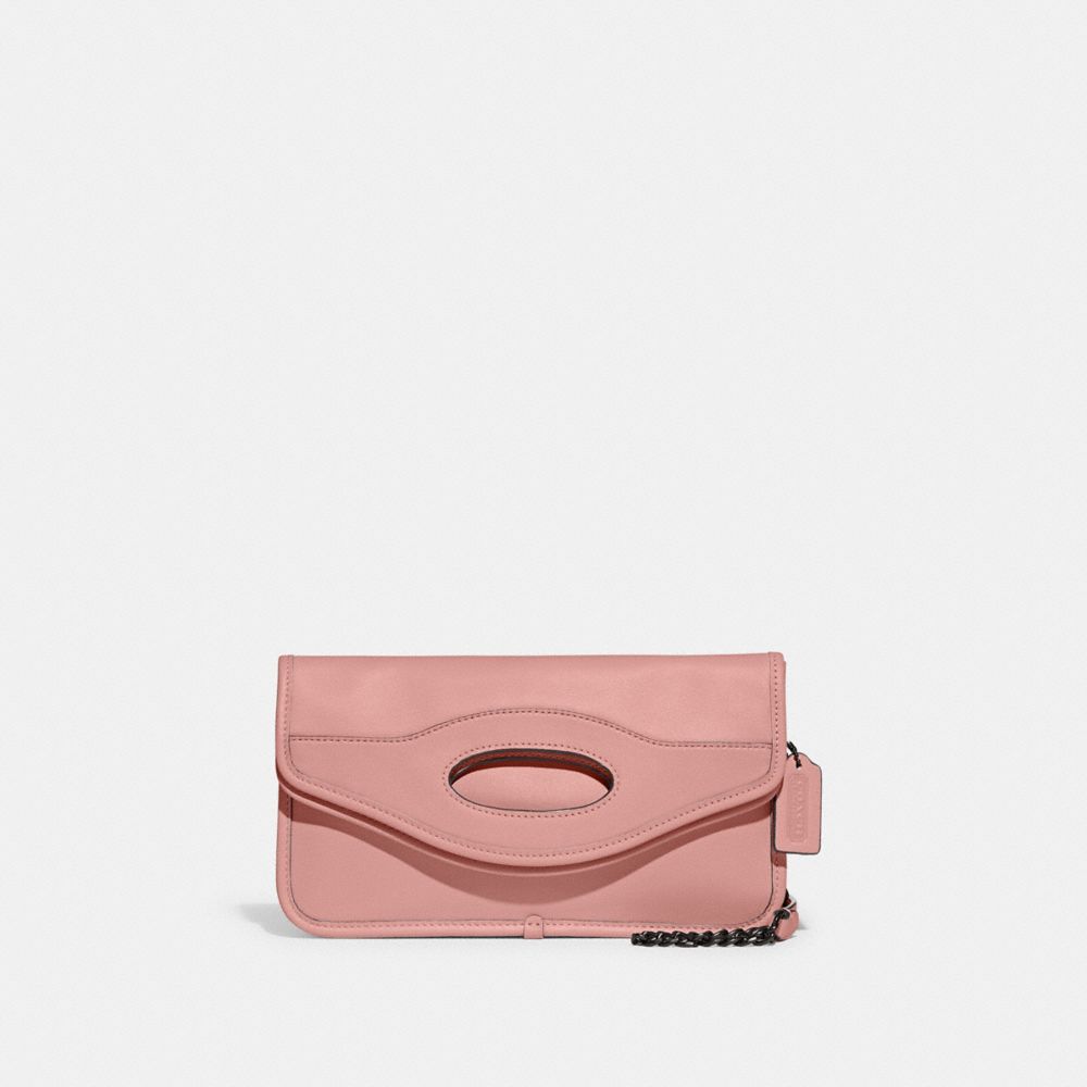 Coach Outlet Foldover Cut Out Clutch Crossbody In Pink ModeSens