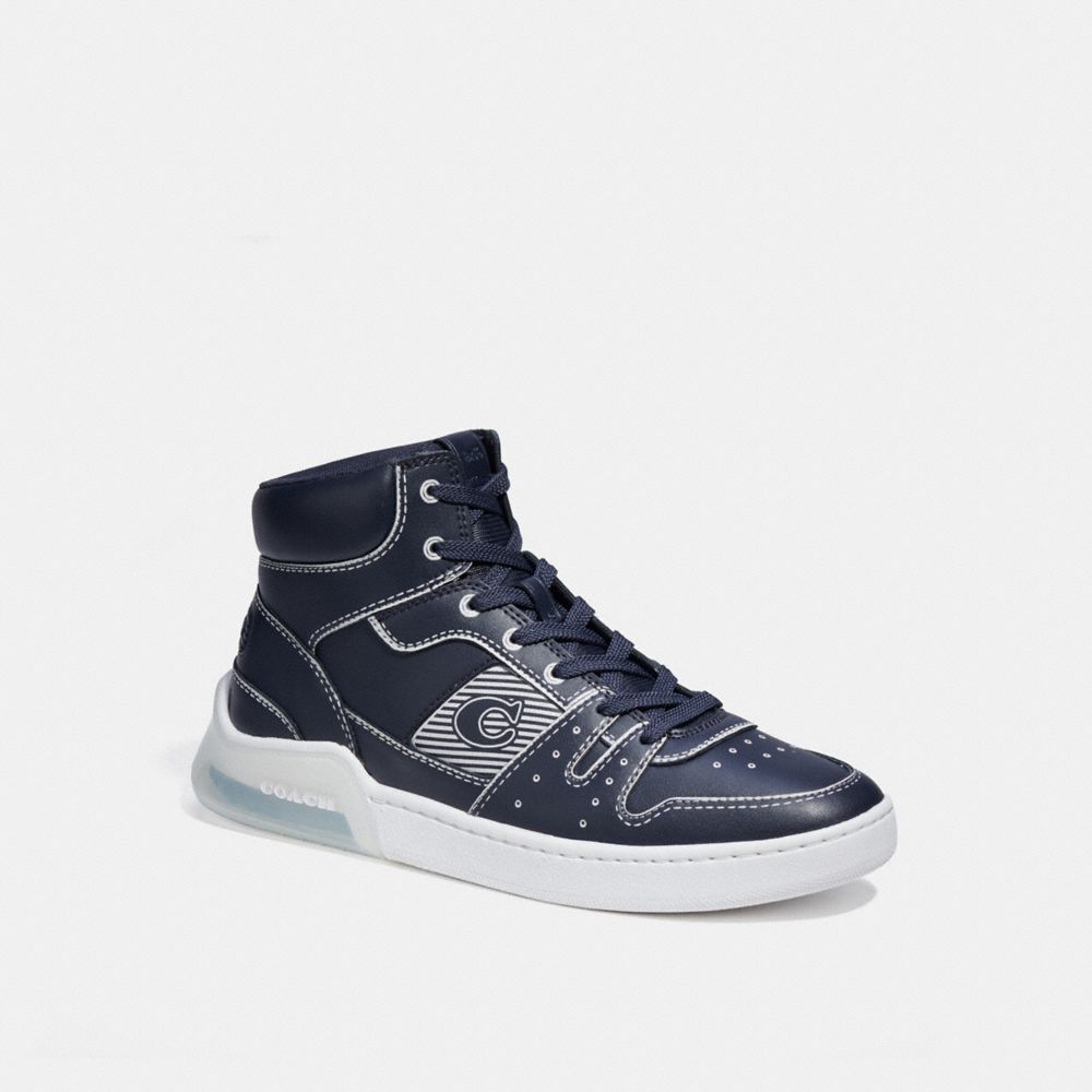 COACH® Citysole High Top Sneaker With Trompe L'oeil