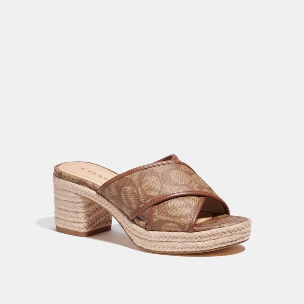 Leather Sandals & Slides | COACH® Outlet