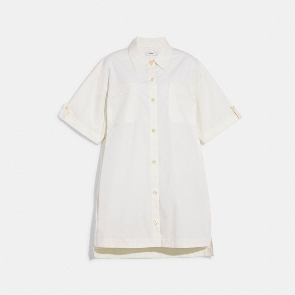 COACH® Shirt Dress