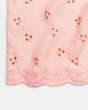 COACH®,FLORAL TRIO PRINT OBLONG SCARF,Modal/Silk,Faded Pink,Angle View