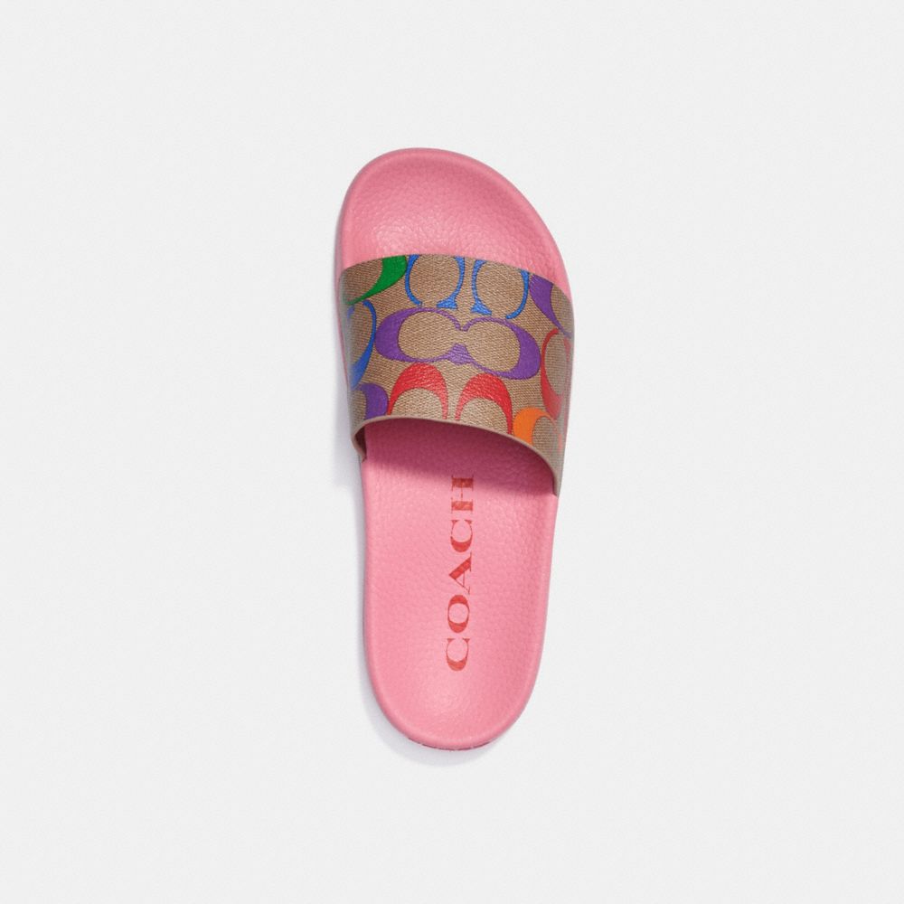 coach rainbow slides