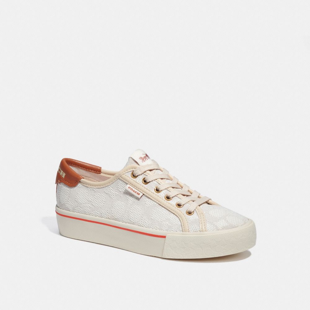 COACH® Citysole Platform Sneaker In Signature Jacquard