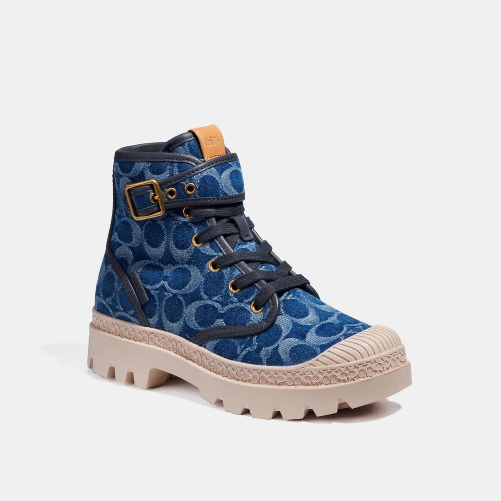 Introducir 113+ imagen coach denim boots