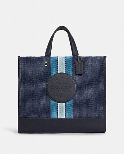 COACH® | Dempsey Carryall In Signature Jacquard With Stripe And 
