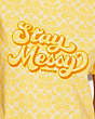 Signature Stay Messy T Shirt In Organic Cotton