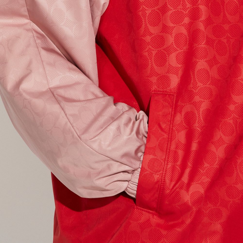 Gucci Reversible Red GG Nylon Bomber Jacket for Men