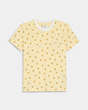 Ditsy Floral T Shirt In Organic Cotton
