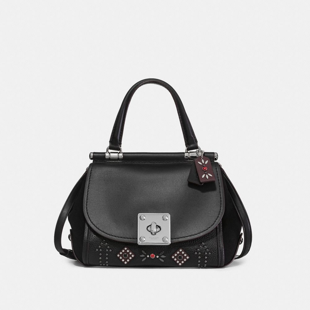 Restored Drifter Top Handle With Western Rivets COACH®