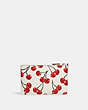 Small Wristlet With Cherry Print