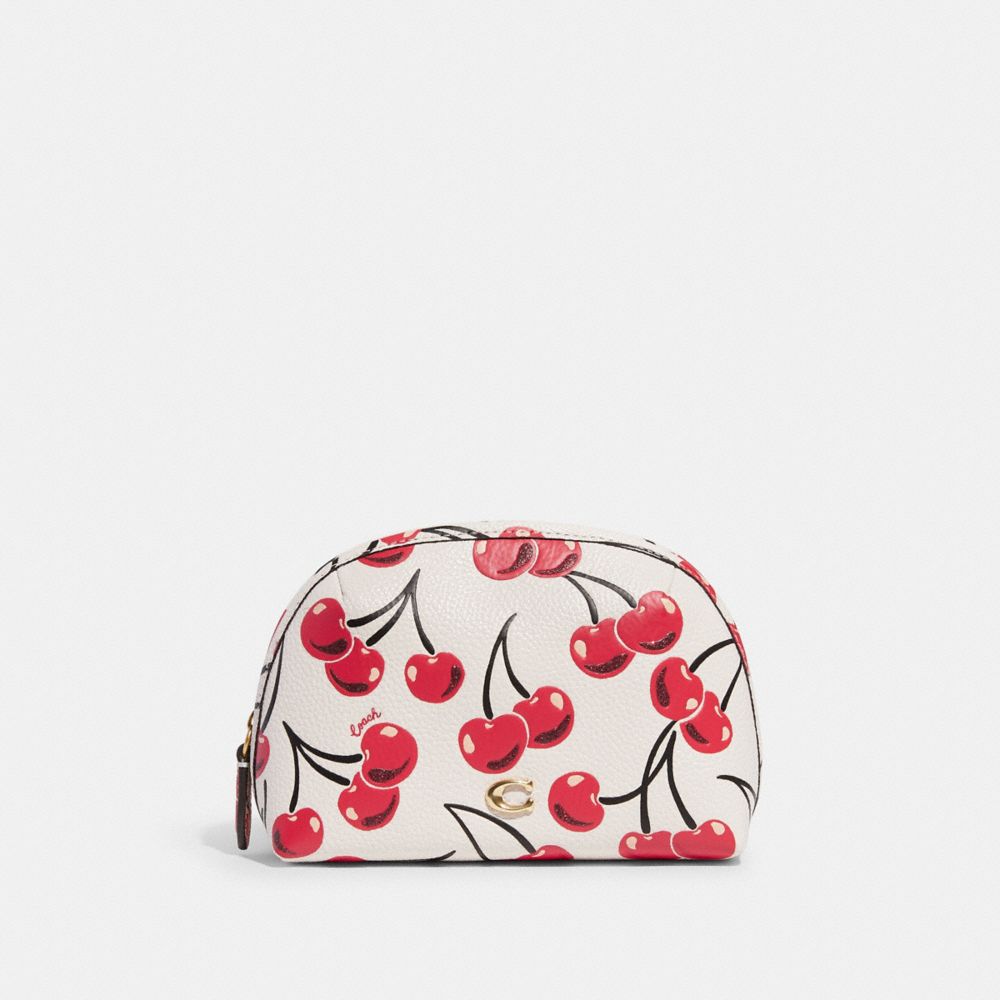 COACH® | Julienne Cosmetic Case 17 With Cherry Print