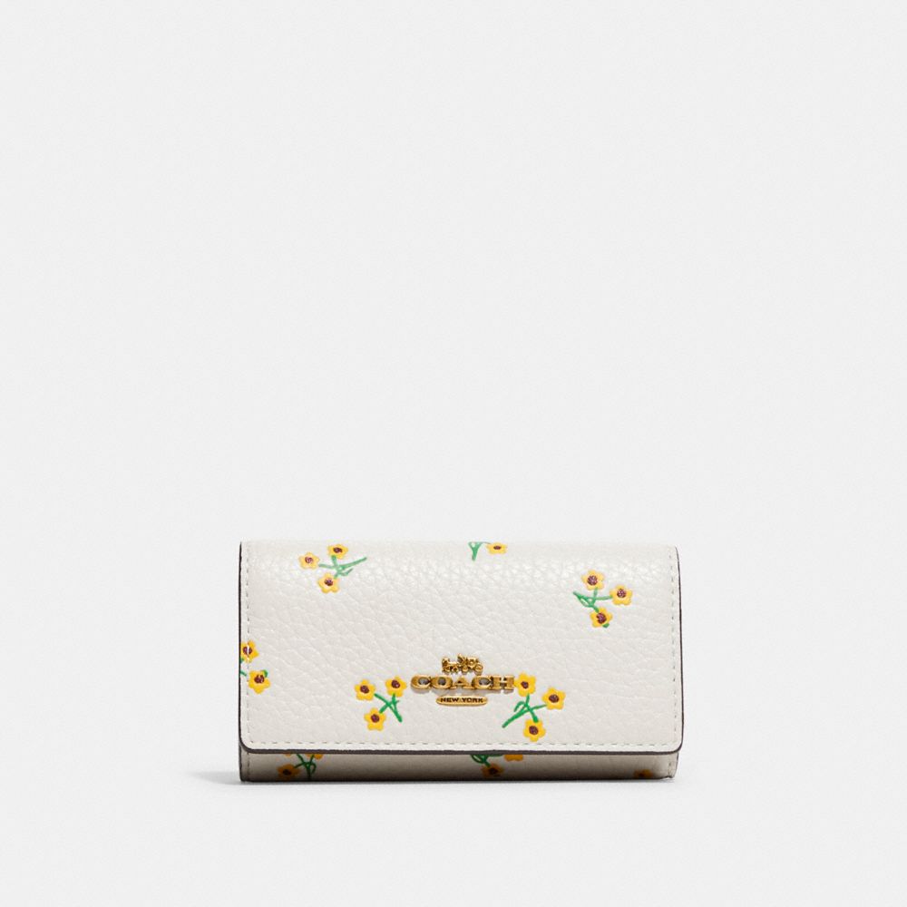 公式】COACH – コーチ | 6 リング キー ケース ウィズ フローラル プリント | キーケース