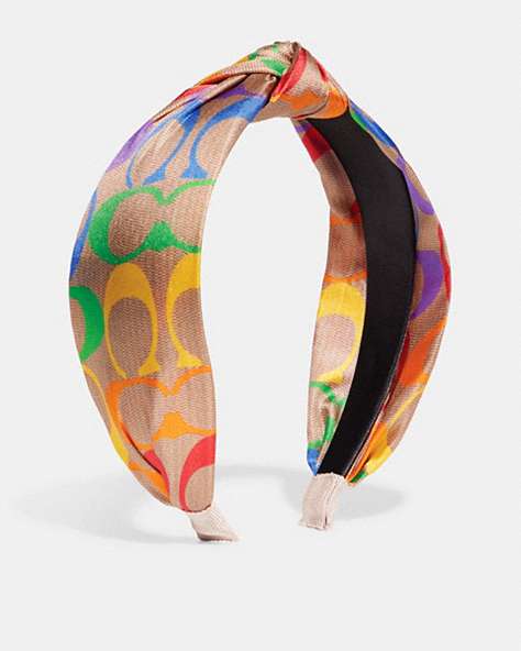 Rainbow Signature Silk Headband