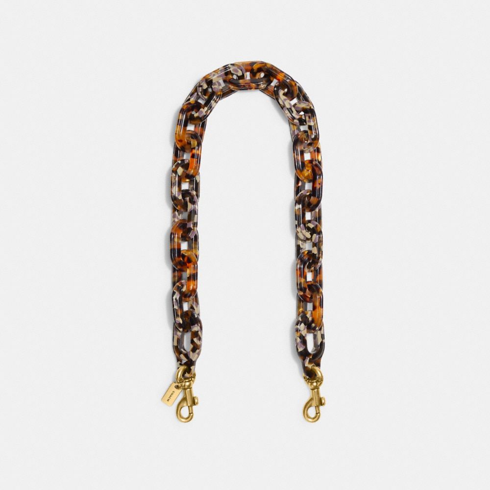COACH® Short Chain Strap With Recycled Resin
