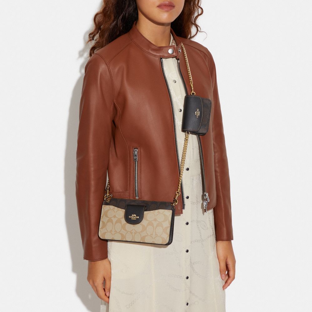 poppy crossbody in signature canvas