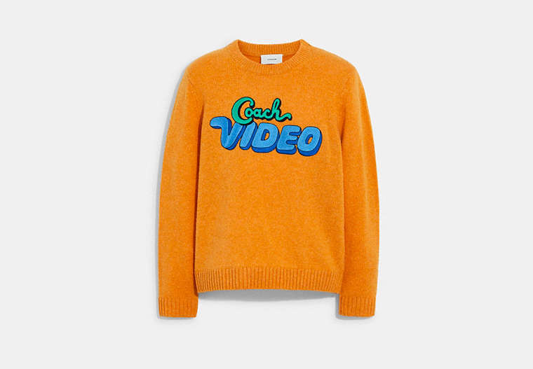 Coach Video Sweater