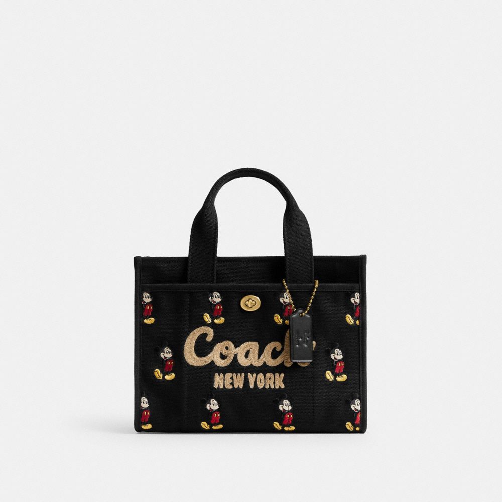 Disney X Coach Cargo Tote Bag 26 With Mickey Mouse In Regenerative