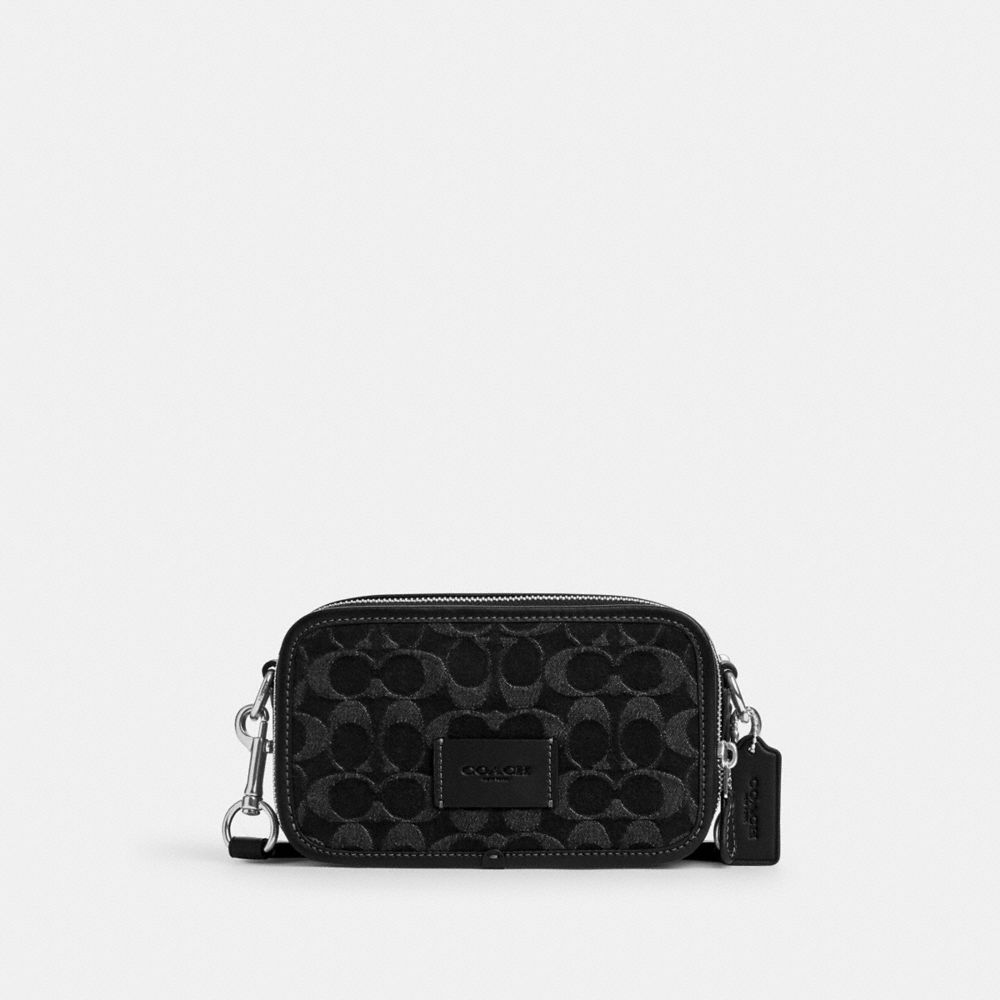 Wyatt Crossbody Bag In Signature Denim, ProductTile
