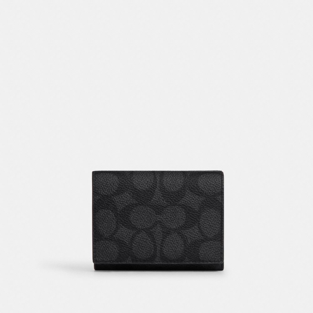 Trifold Coin Wallet In Signature Canvas, ProductTile