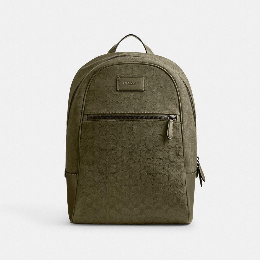 Theo Backpack In Signature Jacquard | Bags | Coach | COACH®