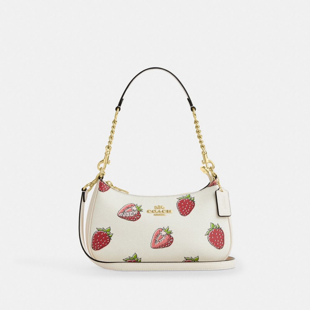 Teri Shoulder Bag With Strawberry Print, ProductTile