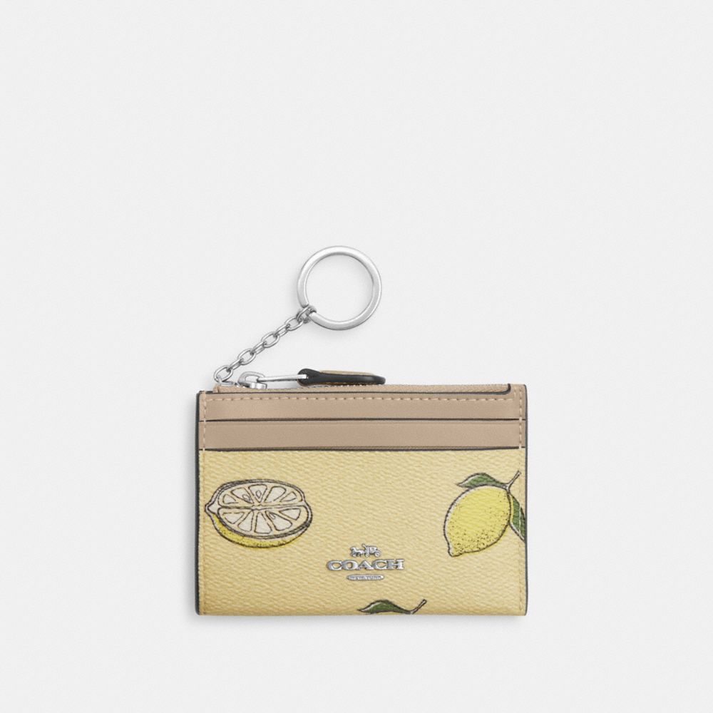 Mini Skinny Id Case With Lemon Print, ProductTile