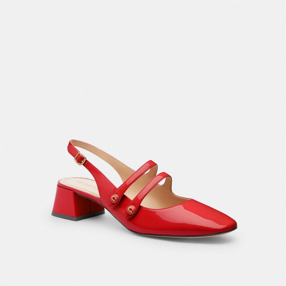 COACH®,Winley Slingback Mary Jane,,Front View