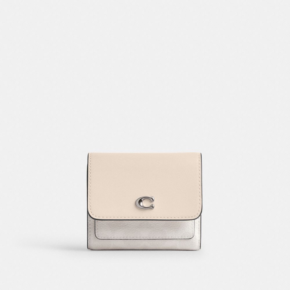 Mila Small Flap Wallet In Signature Canvas, ProductTile