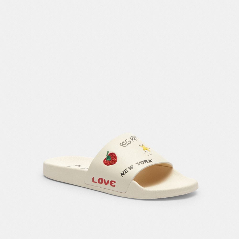 Udele Sport Slide With Sketch Print, ProductTile