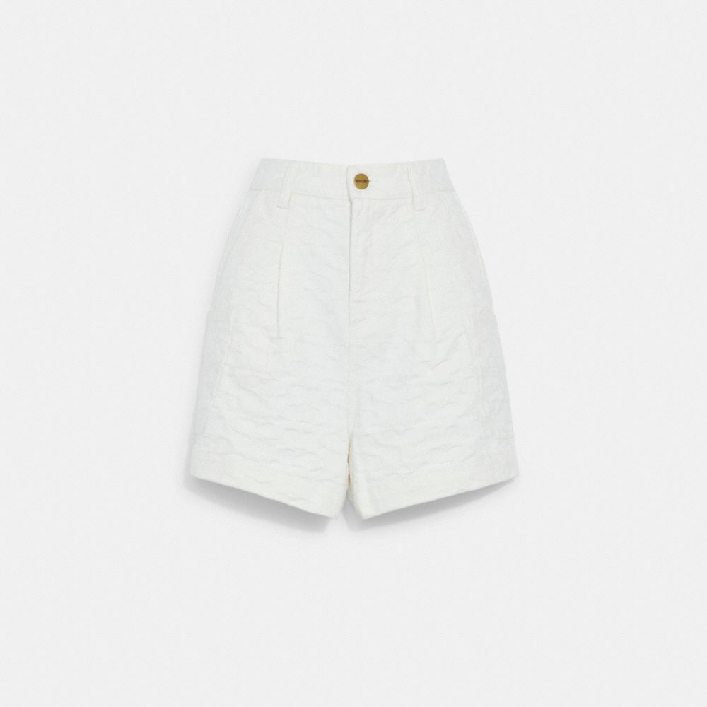 COACH® Signature Denim Shorts