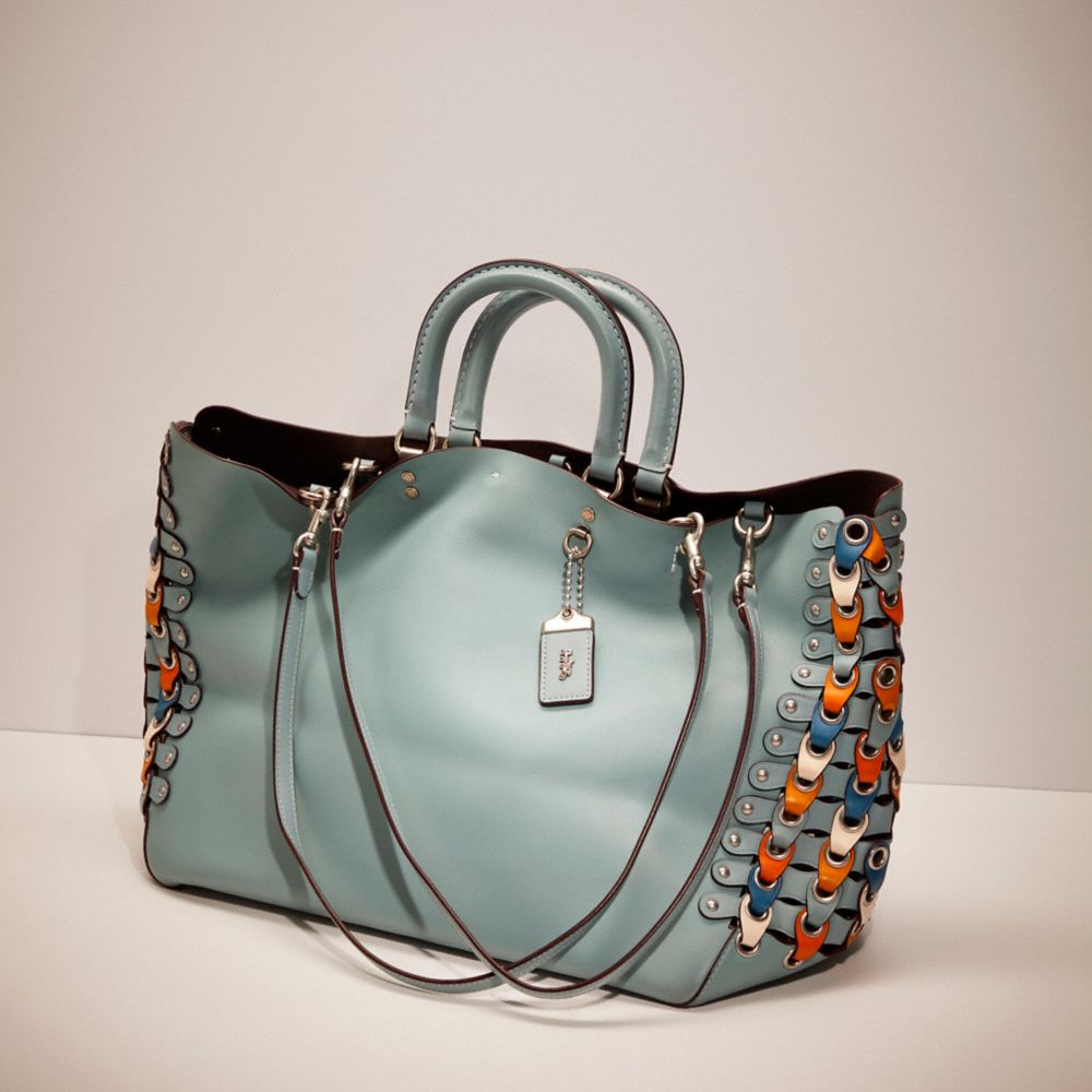 Restored Rogue Tote With Colorblock Coach Link Detail COACH®