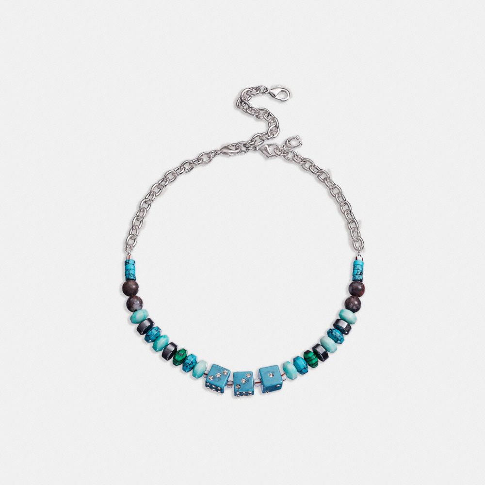 COACH® Dice Beaded Choker Necklace