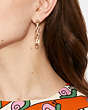 Pavé Signature Drop Earrings