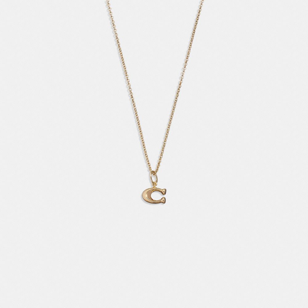 COACH®: Starter Charm Necklace