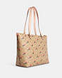 Gallery Tote In Signature Canvas With Strawberry Print