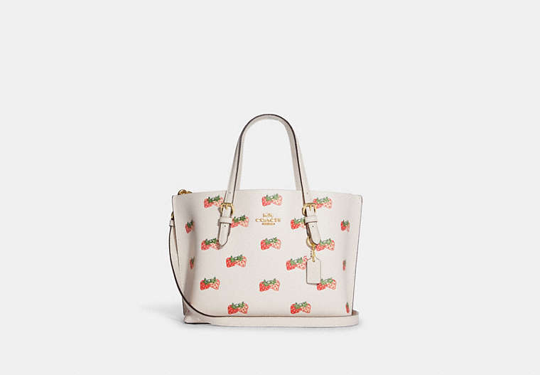 Mollie Tote 25 With Strawberry Print