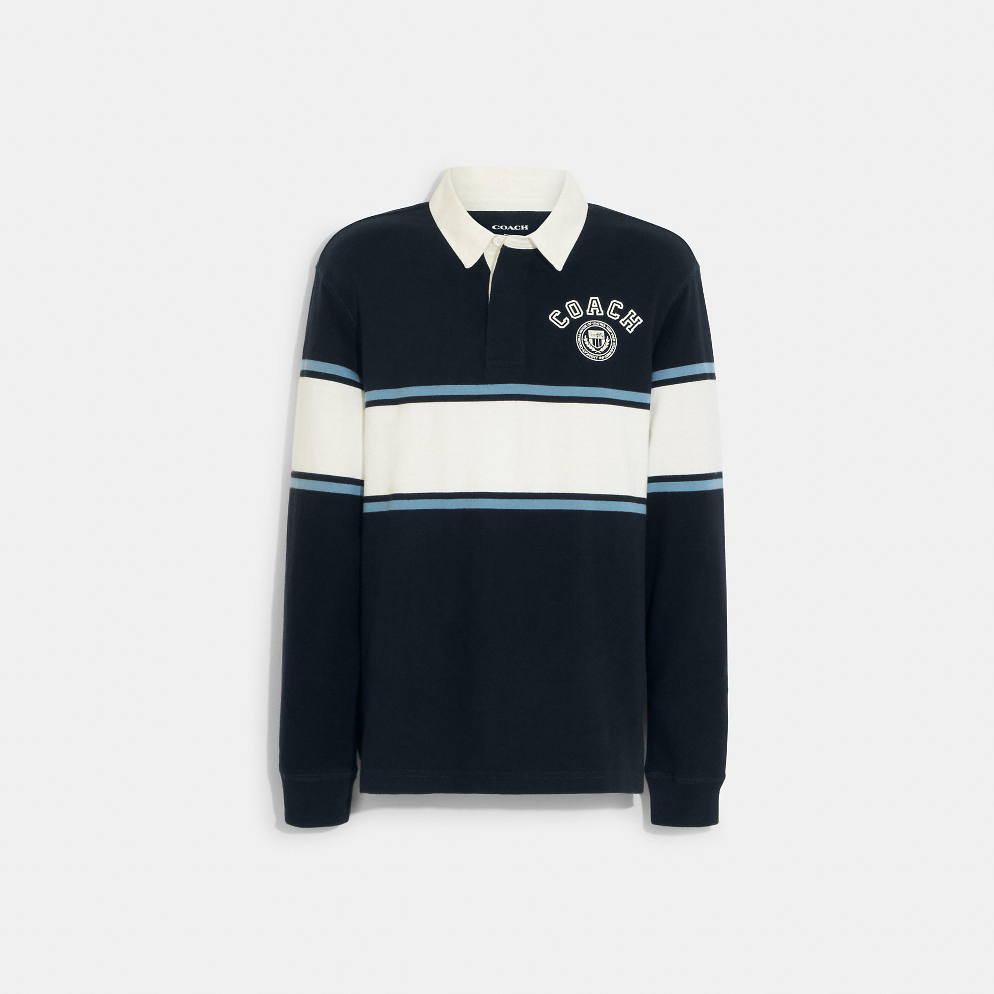 Coach Rugby Shirt In Blue