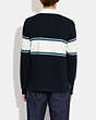 COACH®,RUGBY SHIRT,cotton,Midnight Navy,Scale View
