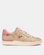 Clip Low Top Sneaker With Strawberry Print