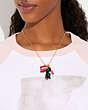 Coach X Tom Wesselmann Lips And Lipstick Necklace