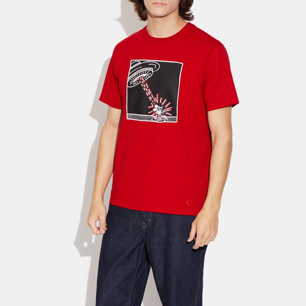 ショッピングオンライン - 【COACH ディズニー X キース・ヘリング】T