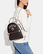Jordyn Backpack In Signature Canvas With Varsity Motif