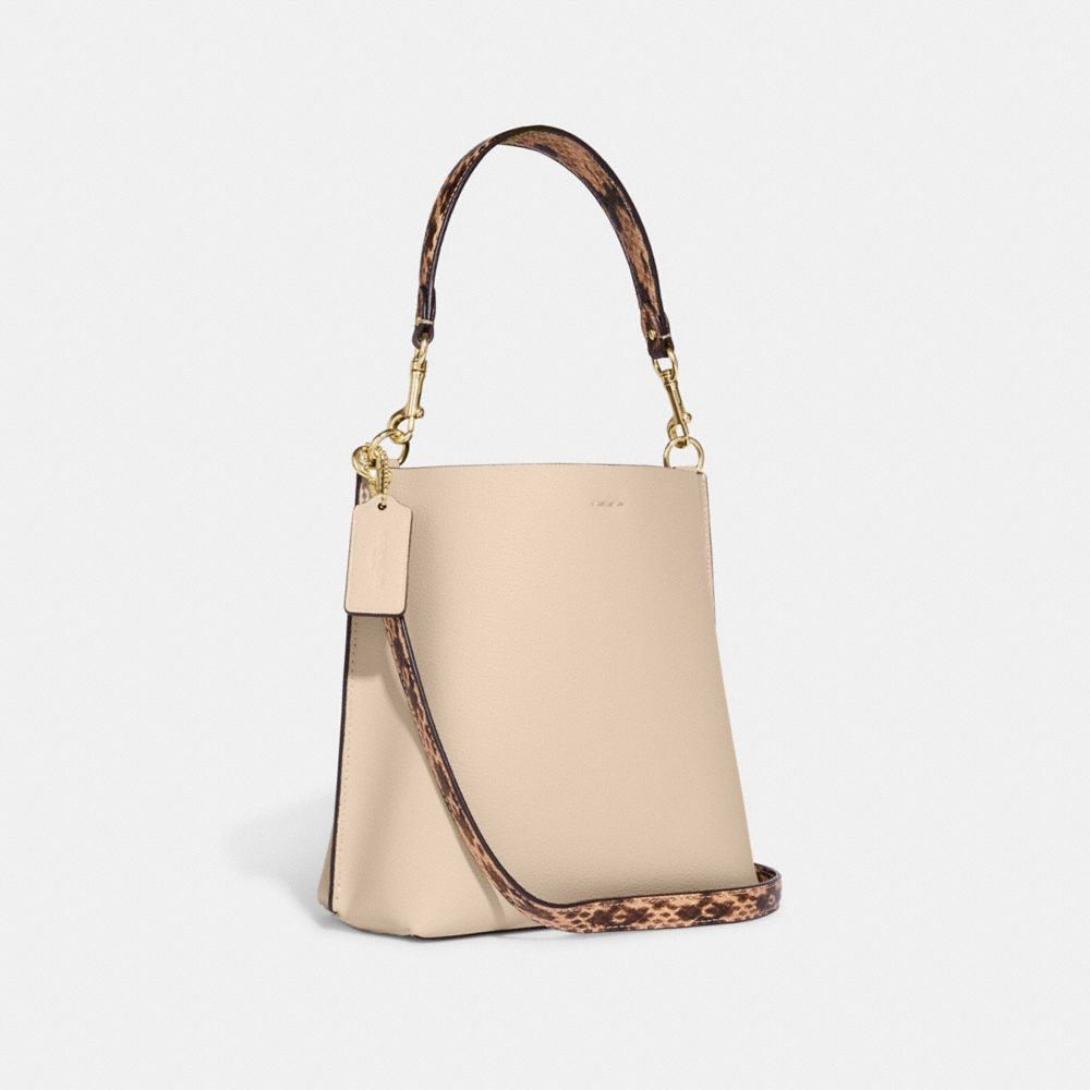COACH®,Mollie Bucket Bag 22,,Angle View