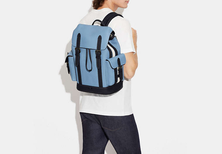 Hudson Backpack With Varsity Stripe