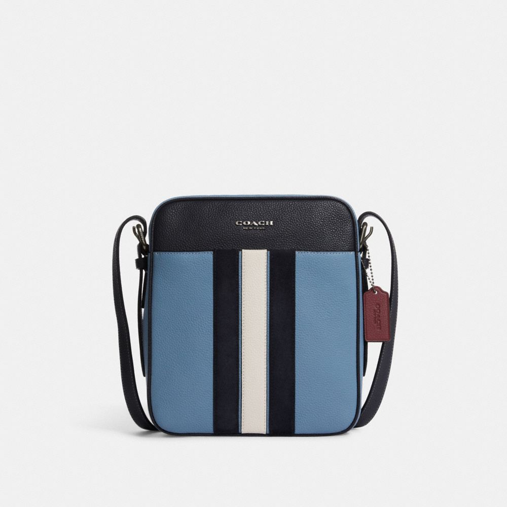 COACH® Hudson Crossbody 21 With Varsity Stripe