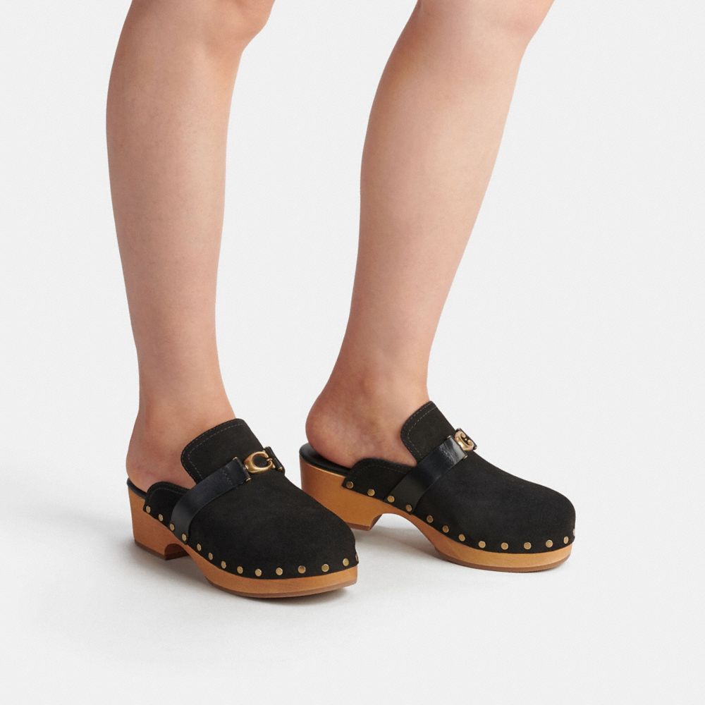 coach clogs