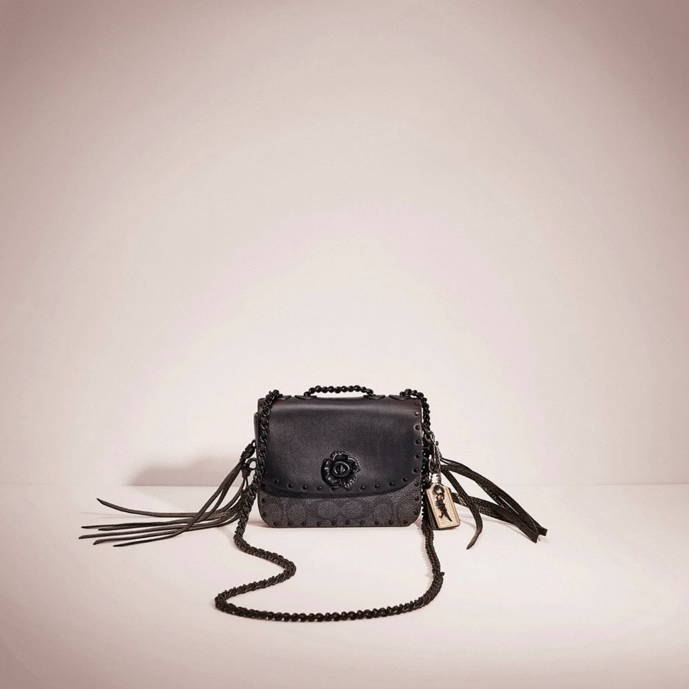 【公式】COACH コーチ 【UPCRAFTED】マディソン ショルダー バッグ 16・シグネチャー キャンバス・リベット