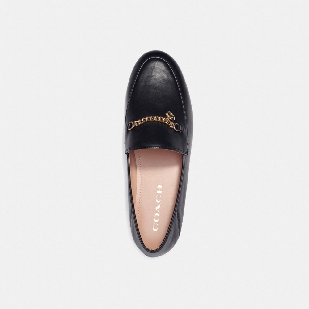 Shop Coach Hanna Loafer In Black