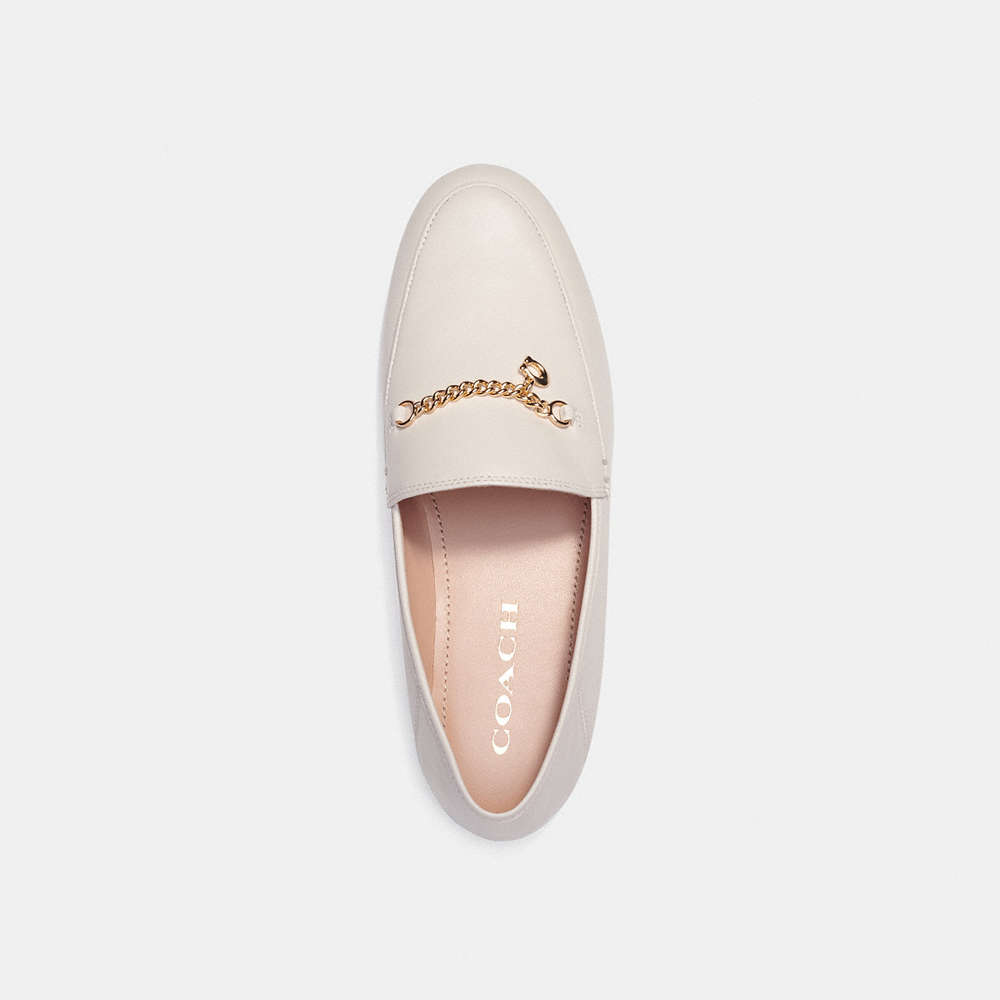 Shop Coach Hanna Loafer In White